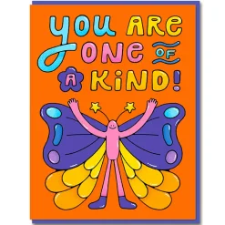 One Of A Kind Greetings Card by Bailey Crouch for 1973