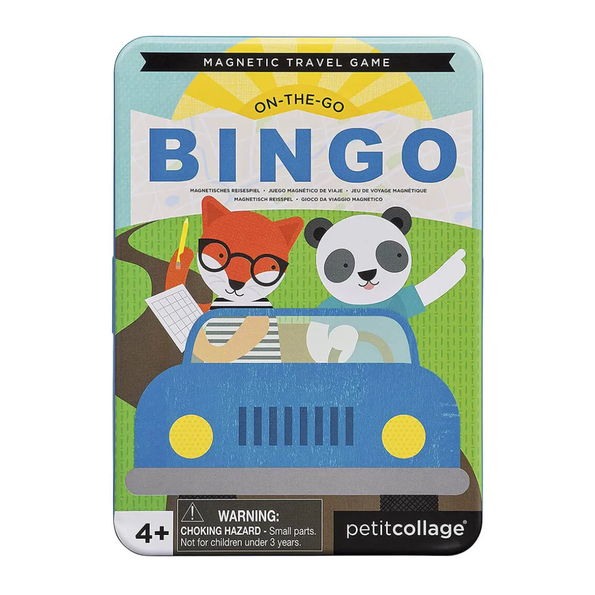 On-The-Go Bingo Magnetic Travel Game by Petit Collage