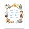 On Your Christening Boy Greetings Card by Beatrix Potter for Hype Card