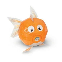 Orange Fish Japanese Paper Balloon by Petra Boase