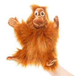 Orangutan Hand Puppet (25cm) by Hansa