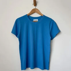 Organic Vintage Boy Tee in Yacht Blue by Le Bon Shoppe