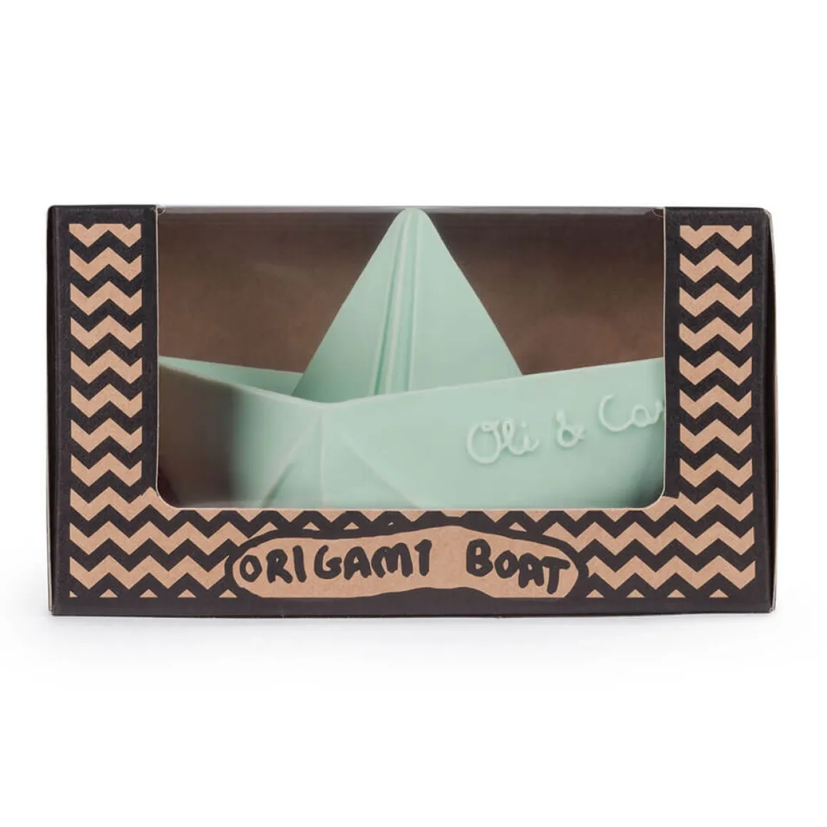 Origami Boat in Mint by Oli & Carol