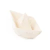 Origami Boat in White by Oli & Carol