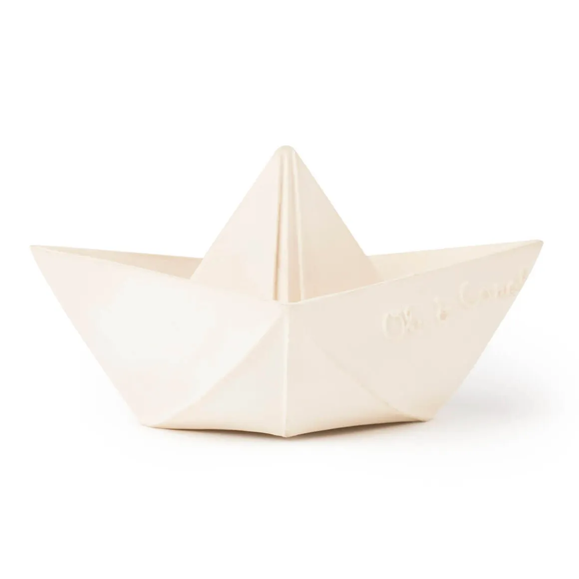 Origami Boat in White by Oli & Carol