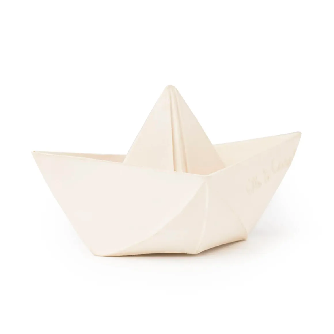 Origami Boat in White by Oli & Carol