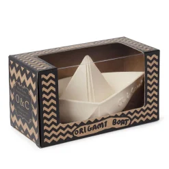 Origami Boat in White by Oli & Carol