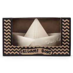 Origami Boat in White by Oli & Carol