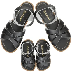 Original Adult Sandals in Black by Salt-Water - Last One In Stock - SW4 / EUR 36