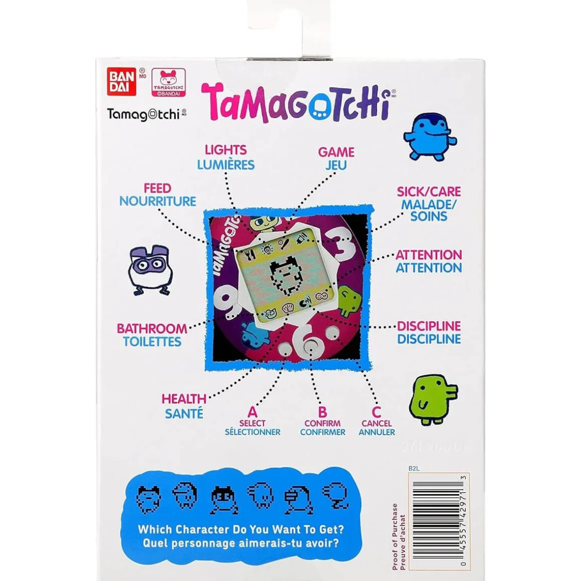 Original Tamagotchi (Gen 1) in Berry Delicious by Bandai