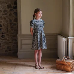 Orla Dress in Thistle Floral by Little Cotton Clothes