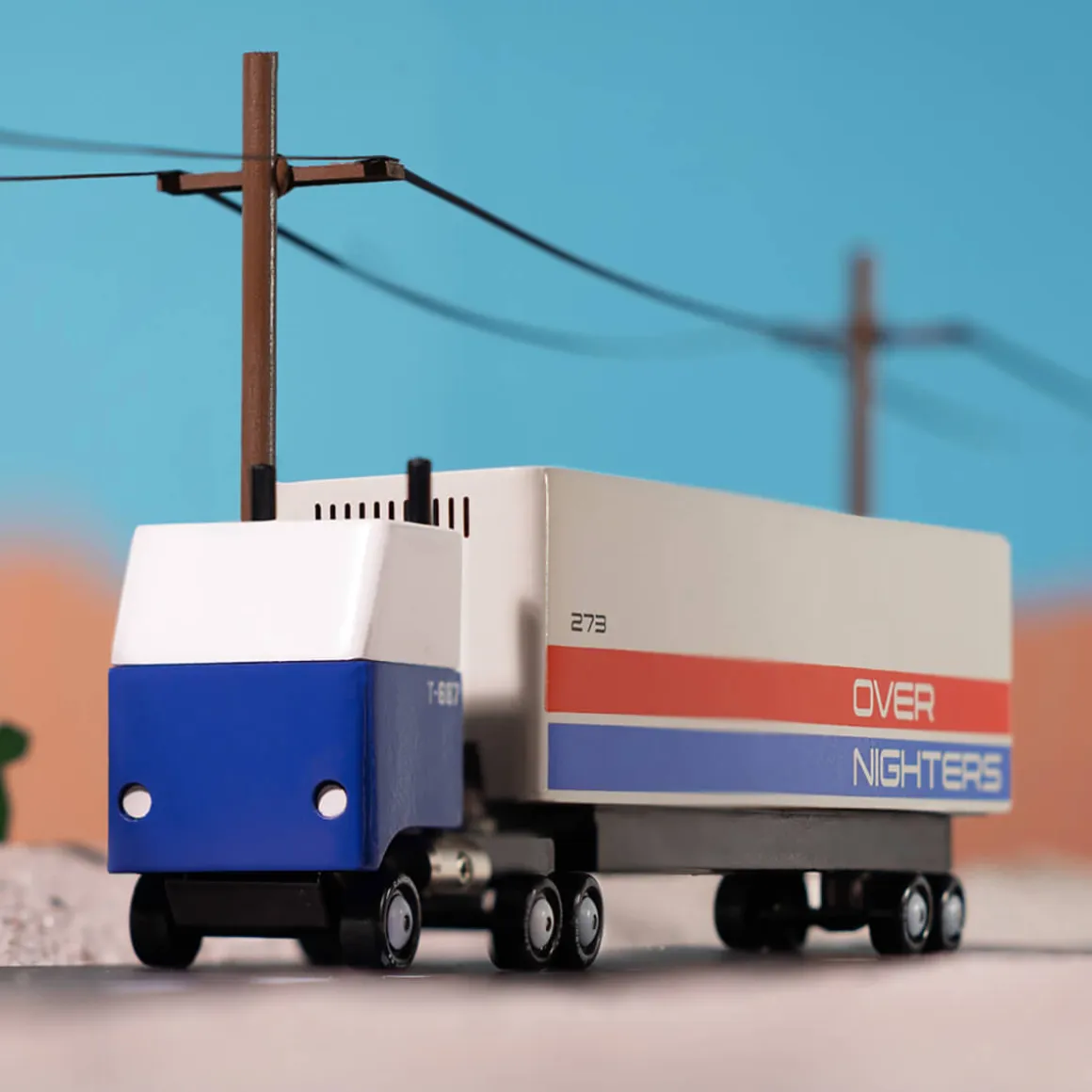 Overnight Semi Truck By Candylab Toys