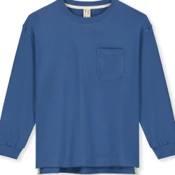 Oversized Long Sleeve Tee in Blue Moon by Gray Label