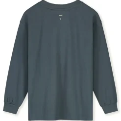 Oversized Long Sleeve Tee in Blue Grey by Gray Label