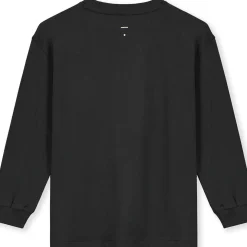 Oversized Long Sleeve Tee in Nearly Black by Gray Label