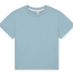 Oversized Tee in Sky by Gray Label
