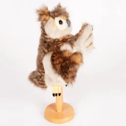 Owl Hand Puppet (34cm) by Hansa