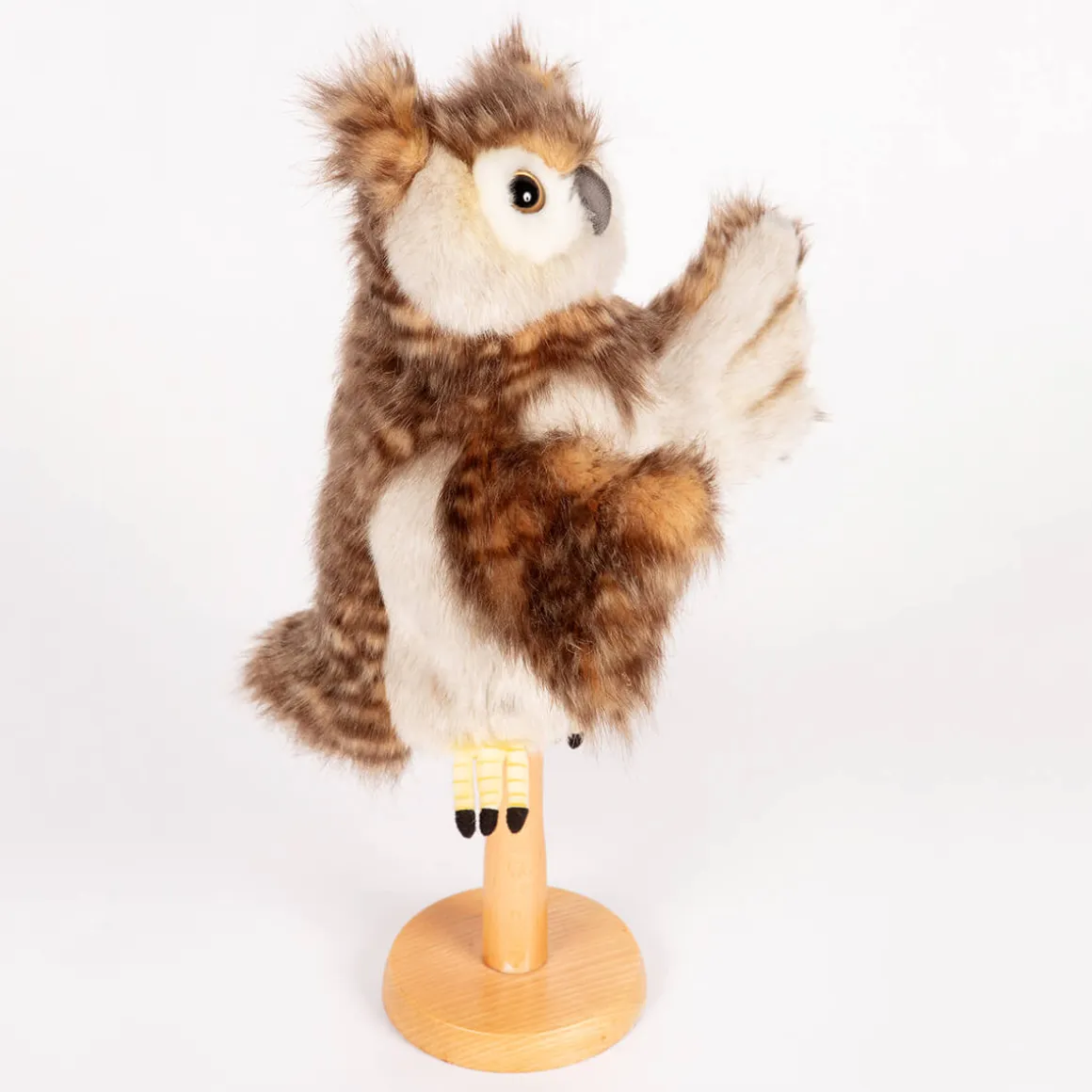 Owl Hand Puppet (34cm) by Hansa