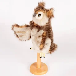 Owl Hand Puppet (34cm) by Hansa
