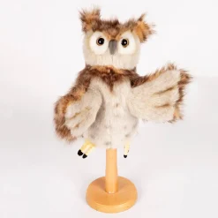 Owl Hand Puppet (34cm) by Hansa
