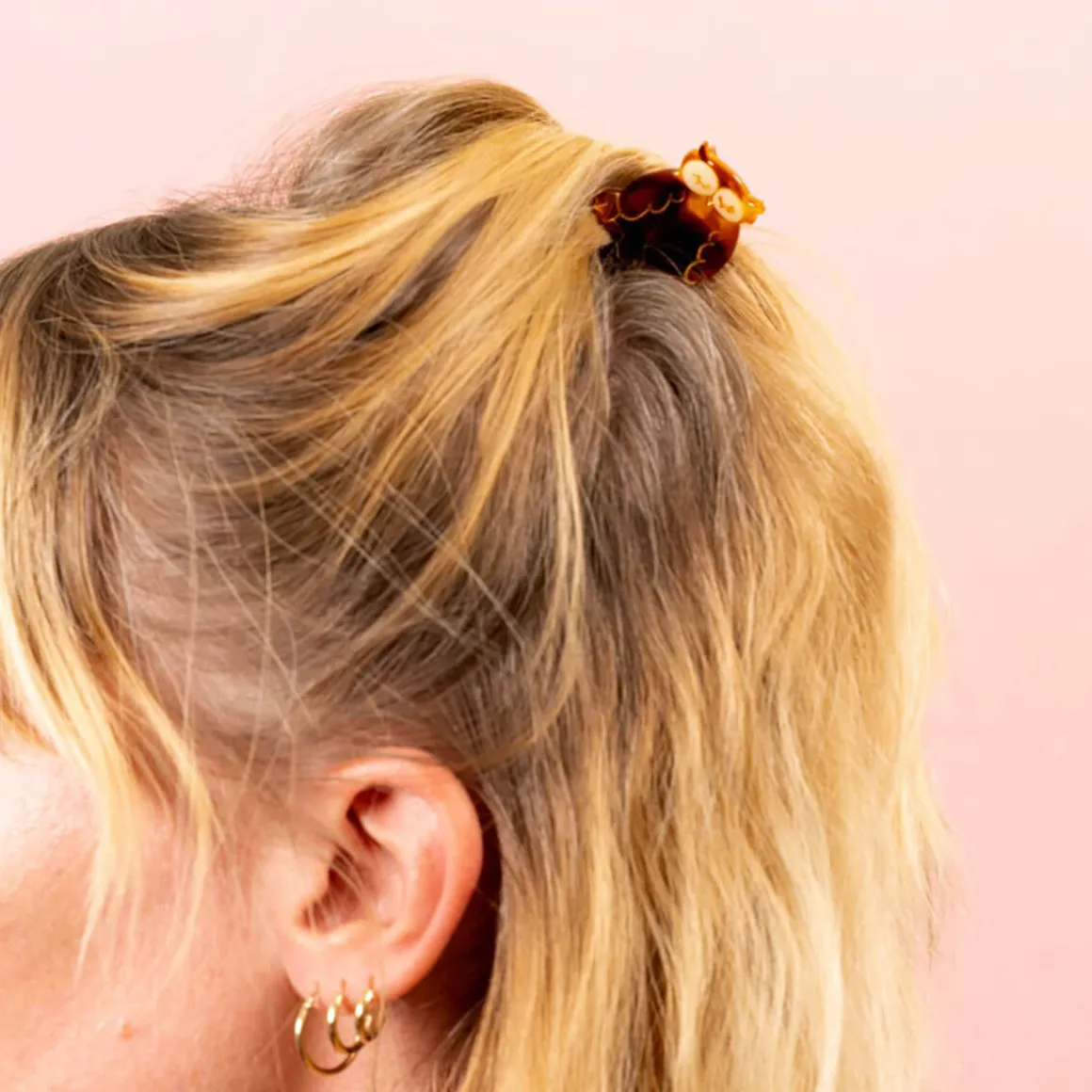Owl Mini Hair Claw by Coucou Suzette