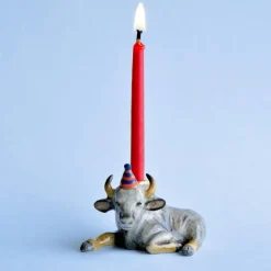 Ox Ceramic Cake Topper by Camp Hollow