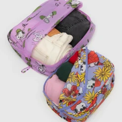 Packing Cube Set in Peanuts by Baggu