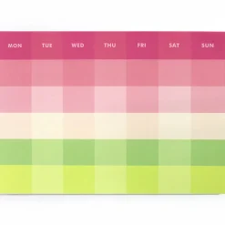 Palette Monthly Deskpad in La Vie En Rose by Paperways