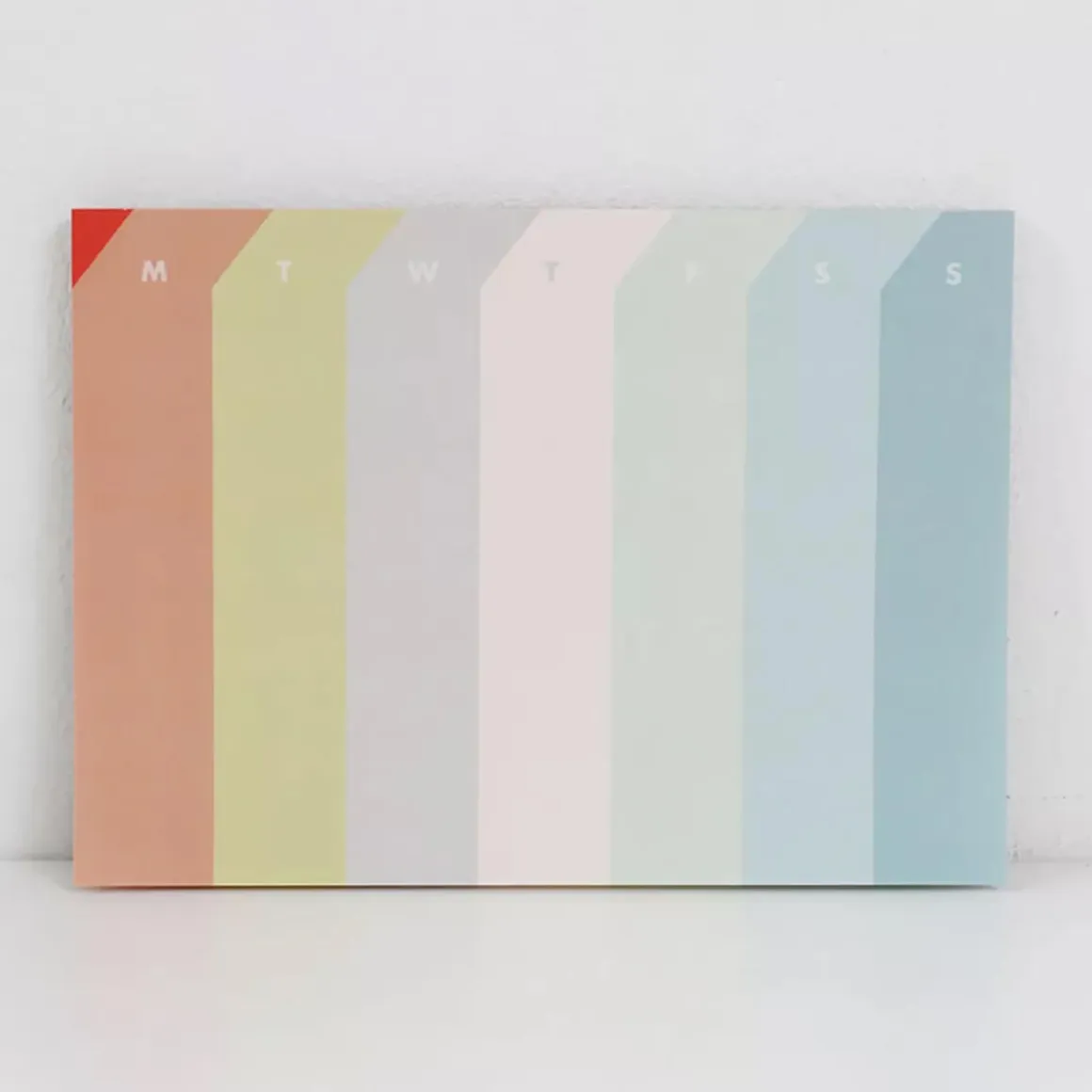 Palette Weekly Deskpad in Coquelicots by Paperways