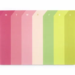 Palette Weekly Deskpad in La Vie En Rose by Paperways