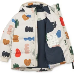 Palle Puffer Down Jacket in The Liewood Gang / Sandy by Liewood