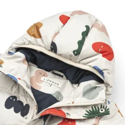 Palle Puffer Down Jacket in The Liewood Gang / Sandy by Liewood