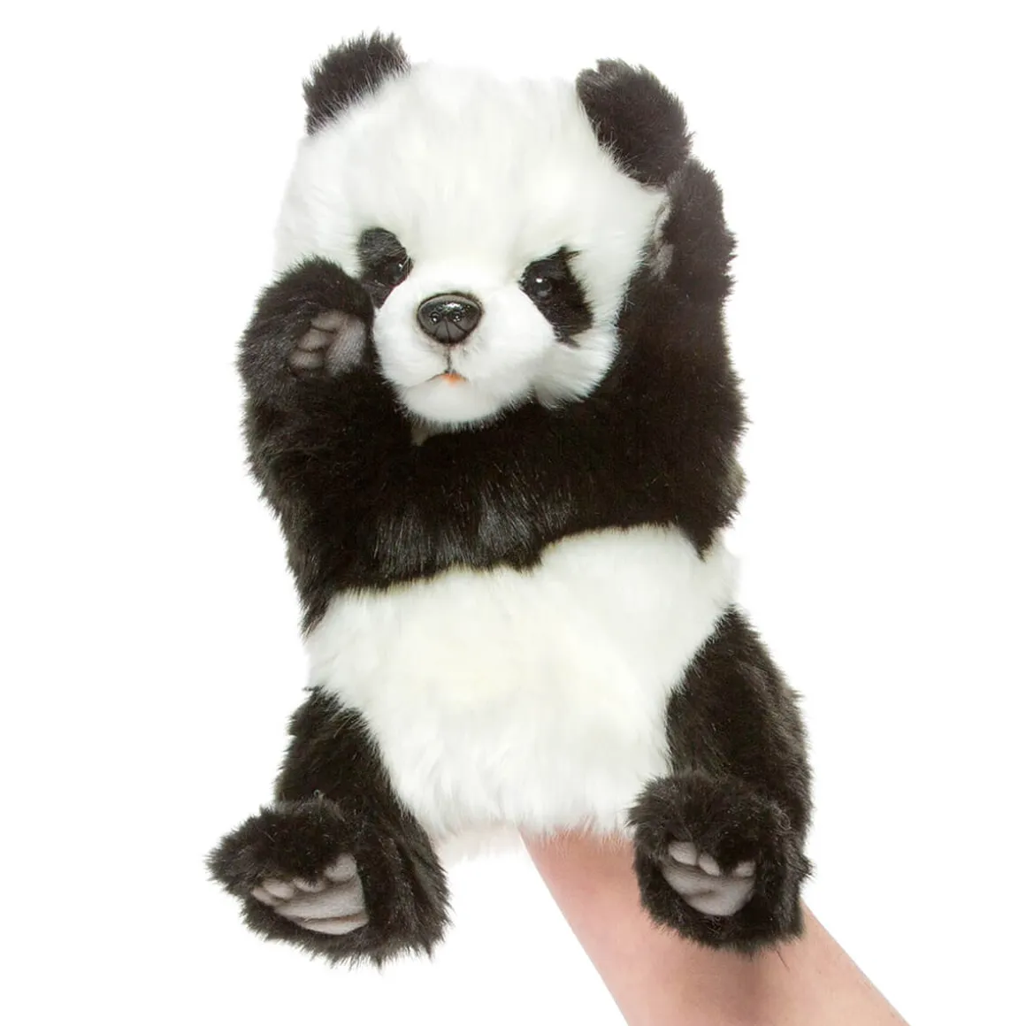 Panda Bear Hand Puppet (30cm) by Hansa