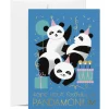 Pandamonium Greetings Card by Ellen Surrey for Card Nest