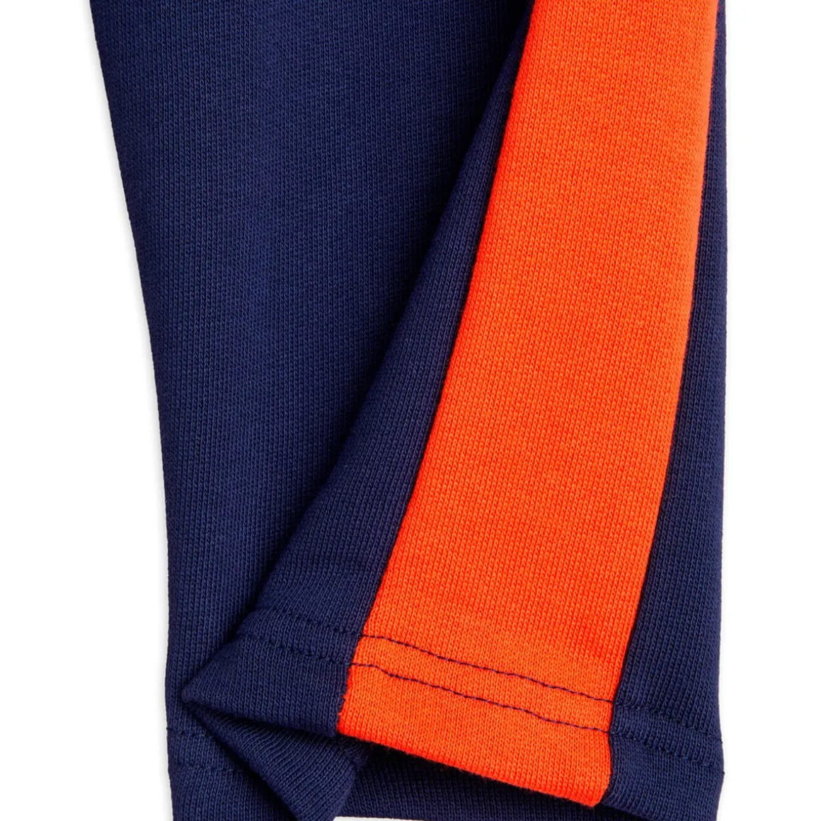 Panel Embroidered Sweatpants in Blue by Mini Rodini