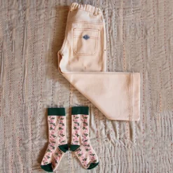Pants in Ivory Denim by Bonjour