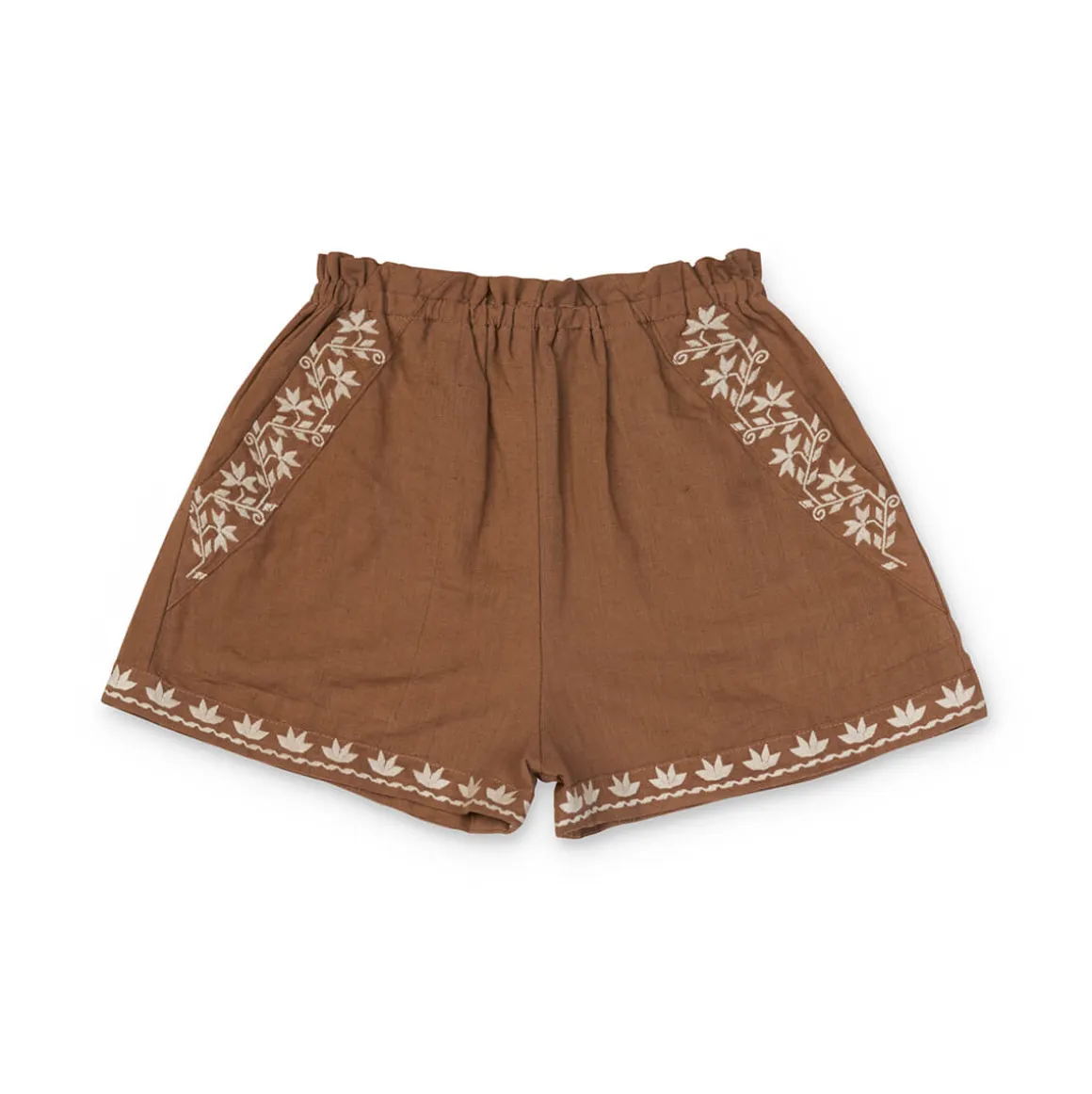 Paperbag Shorts in Gingersnap by Lali
