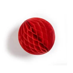 Paper Ball Decoration (10cm) in Various Colours by Petra Boase