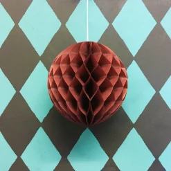 Paper Ball Decoration (10cm) in Various Colours by Petra Boase