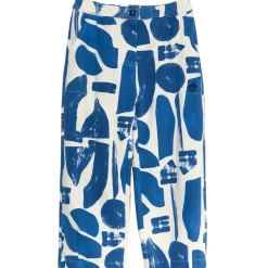 Papier Collé Bleu Sweatpants by True Artist