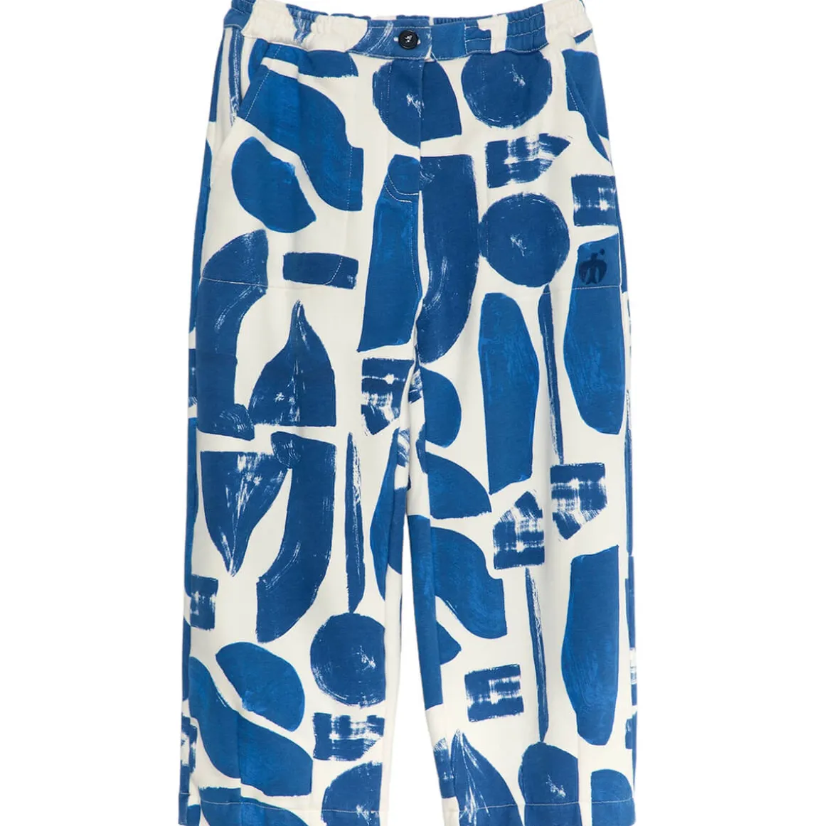 Papier Collé Bleu Sweatpants by True Artist