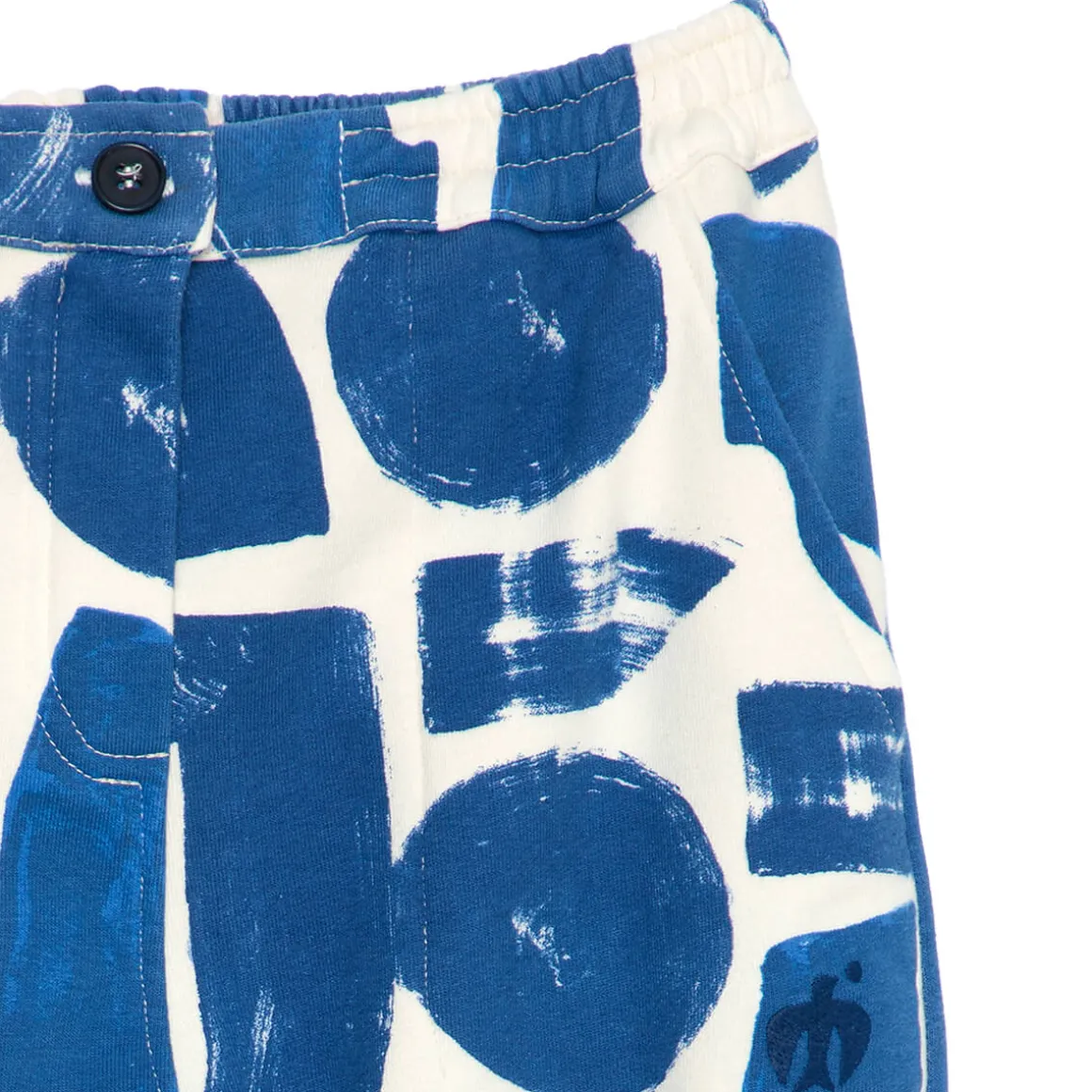 Papier Collé Bleu Sweatpants by True Artist