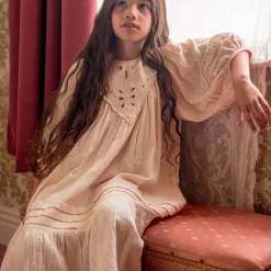 Papillon Dress in Oyster by Faune