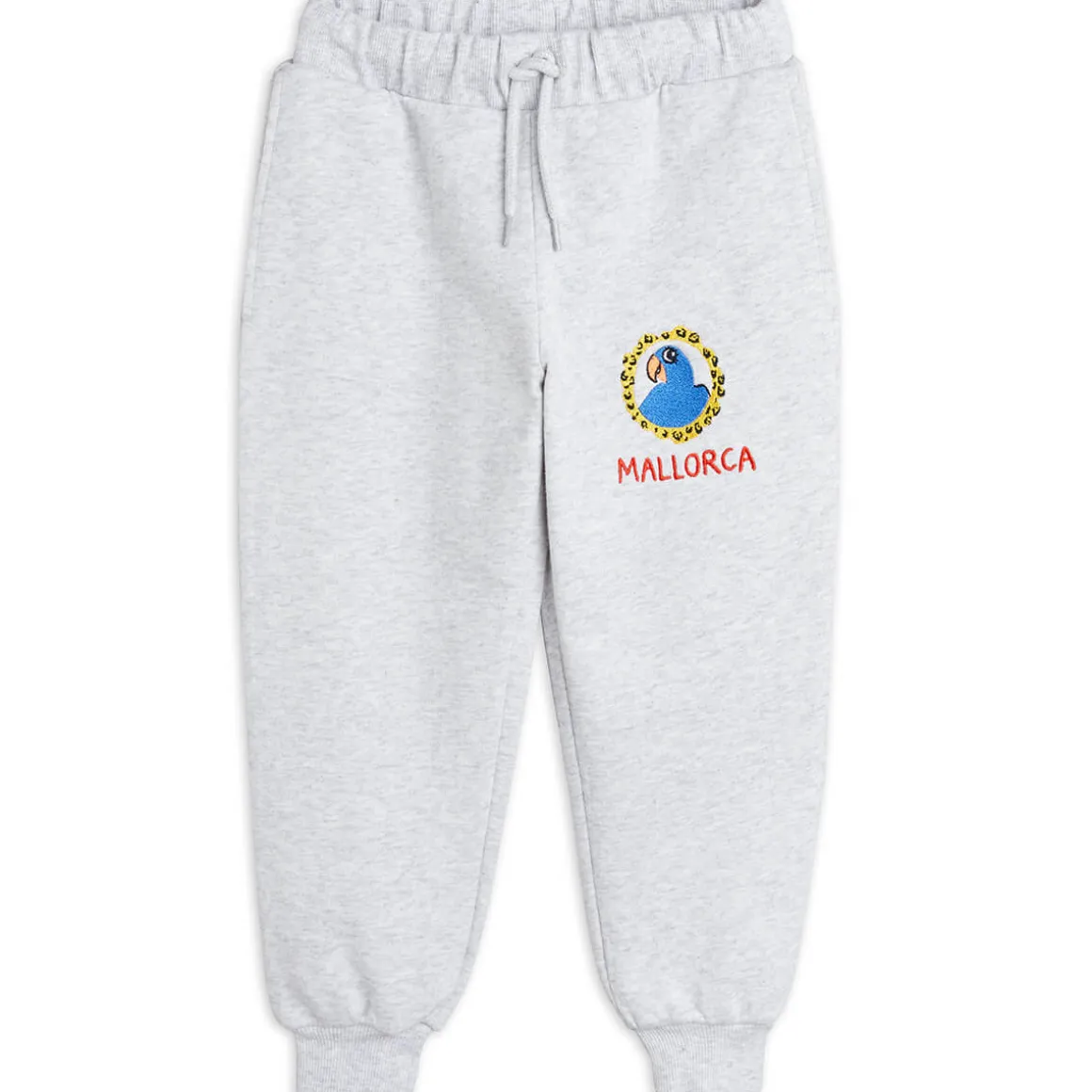 Parrot Embroidered Sweatpants by Mini Rodini