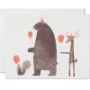Party Animals Greetings Card by Red Cap Cards