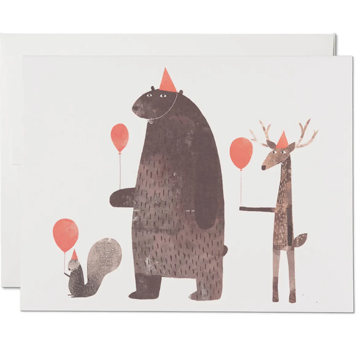 Party Animals Greetings Card by Red Cap Cards