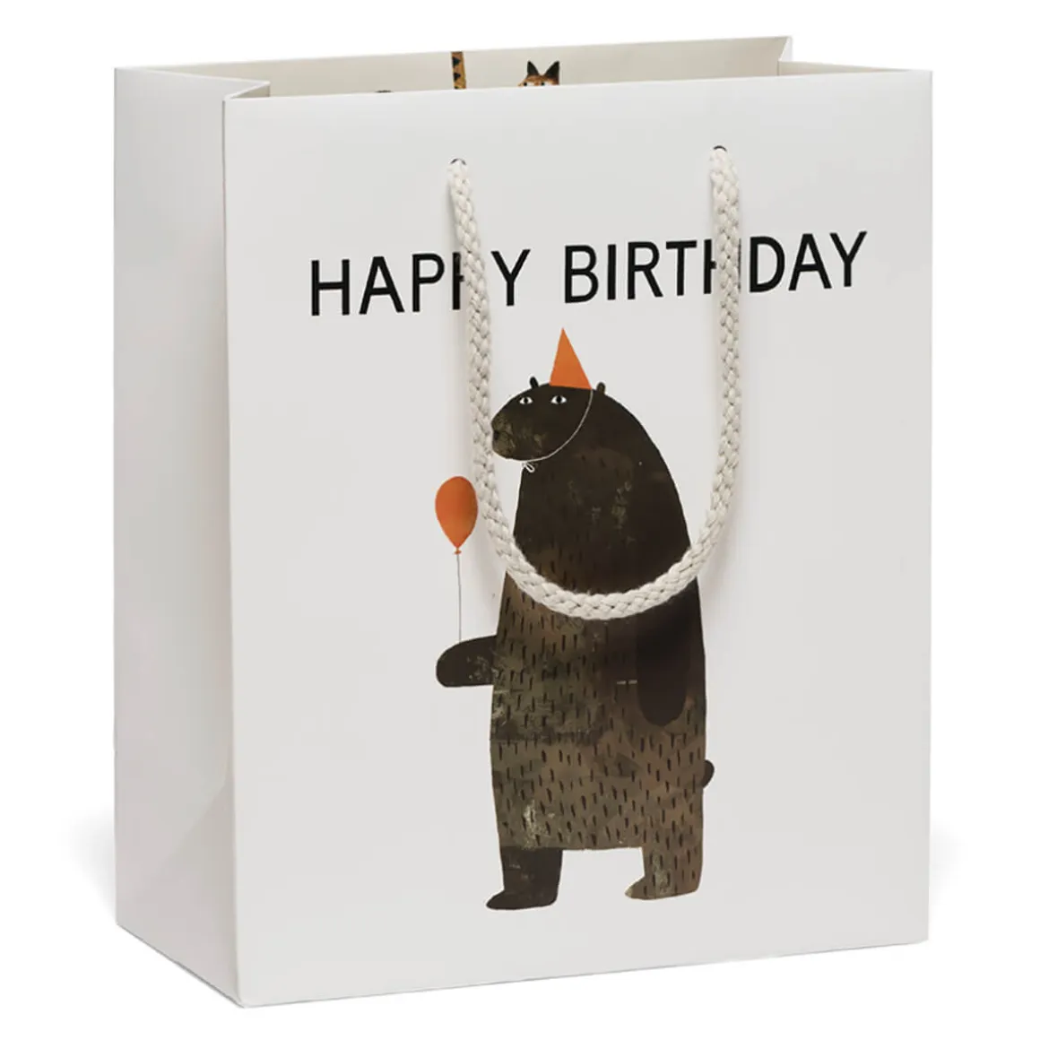 Party Bear Small Gift Bag By Red Cap Cards
