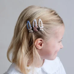 Pastel Butterfly Mini Clic Clac Hair Clips by Mimi & Lula