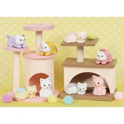 Pastel Cats Puzzle Eraser by Iwako Japan