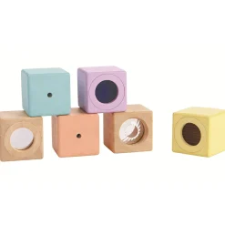 Pastel Sensory Blocks by PlanToys
